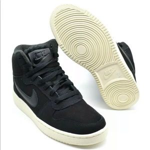 Nike Ebernon Mid SE Black Jordan 1 Style Shoes